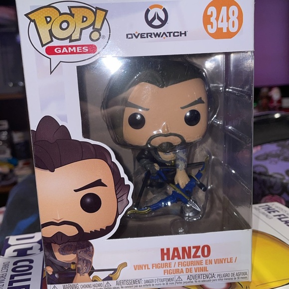 Funko Pop! GAMES OVERWATCH HANZO #348 VINYL FIGURE NEW VAULTED - Picture 2 of 3